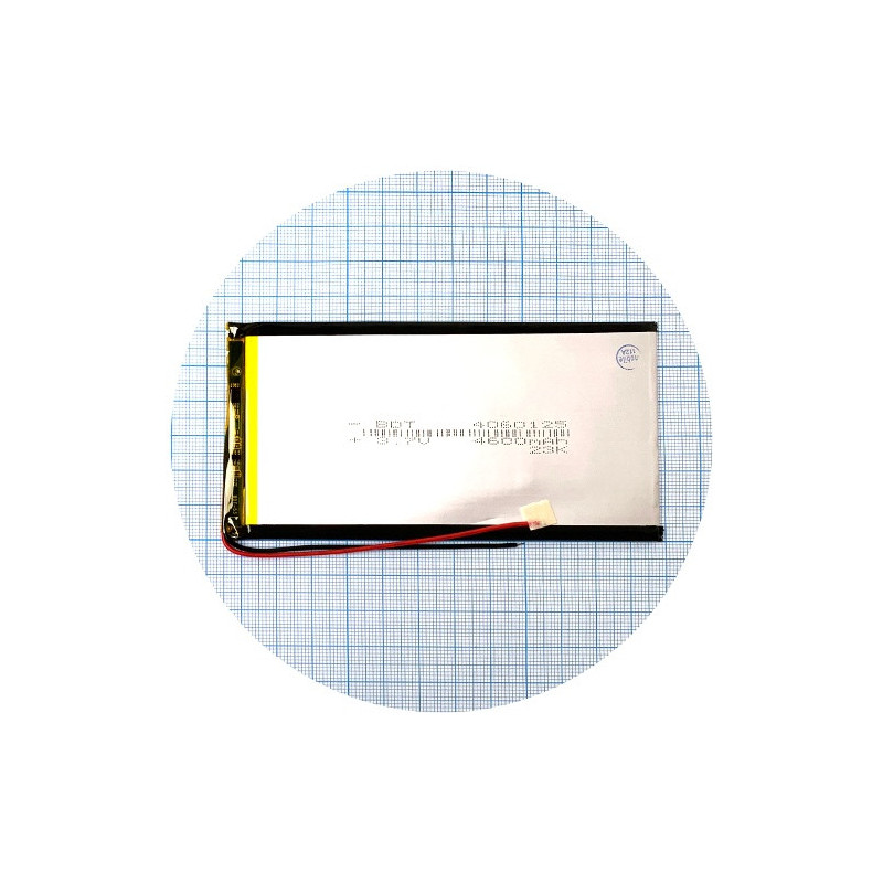 Батарея 122х62х3 мм 4600 mAh 3.7V Батарея 122х62х3 мм 4600 mAh 3.7V