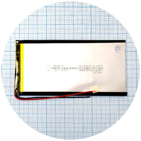 Батарея 122х62х3 мм 4600 mAh 3.7V