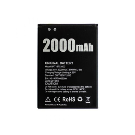 Батарея Doogee X50 BAT18702000 2000 mAh