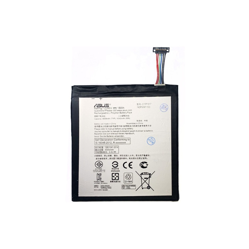 Батарея Asus C11P1517 ZenPad 10 Z300C 4545 4680 mAh Батарея Asus C11P1517 ZenPad 10 Z300C 4545 4680 mAh