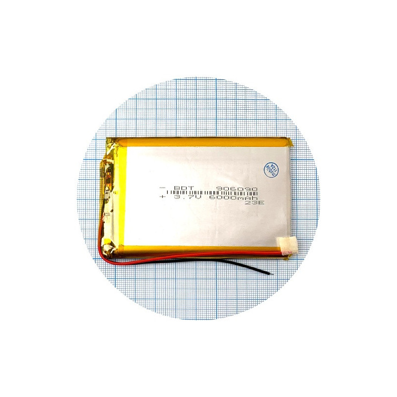 Батарея 91х60х9 мм 6000 mAh 3.7V Батарея 91х60х9 мм 6000 mAh 3.7V