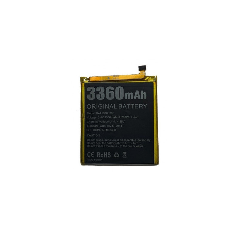 Батарея Doogee Y7 BAT18763360 AAA Батарея Doogee Y7 BAT18763360 AAA