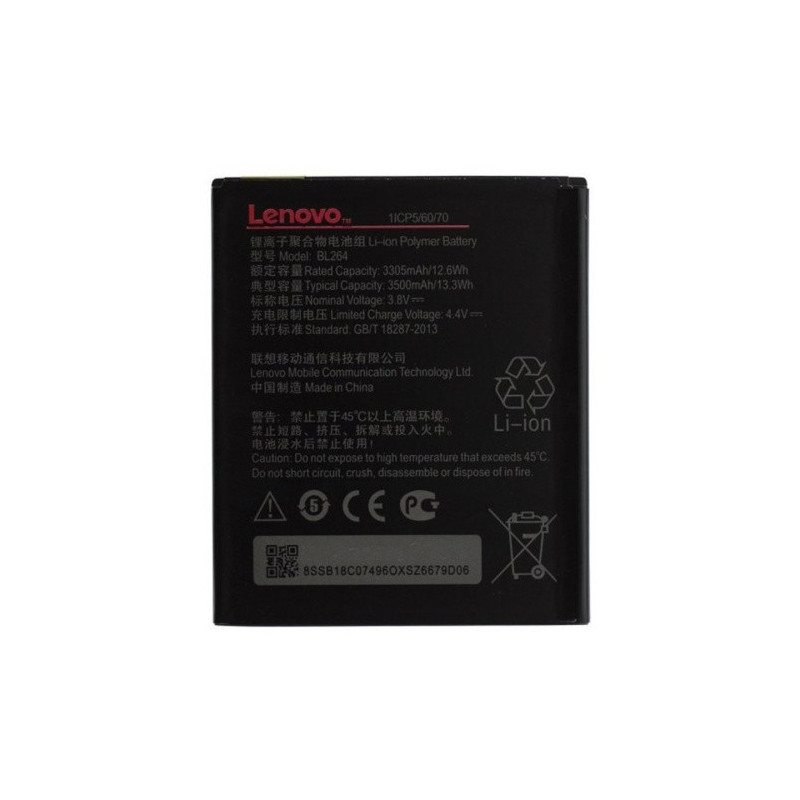 Батарея Lenovo BL264 C2 K10a40 3500 mAh Батарея Lenovo BL264 C2 K10a40 3500 mAh