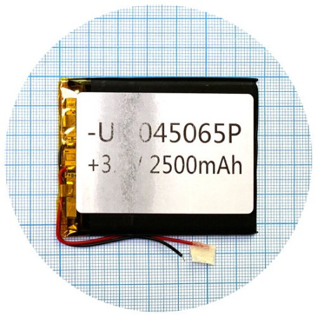 Батарея 69x50x3.9 мм 2500 mAh 3.7 V