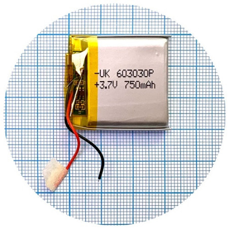 Батарея 31x29.5x5.5 750 mAh 3.7V