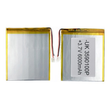 Батарея 106х90х4 мм 6000 mAh 3.7 V