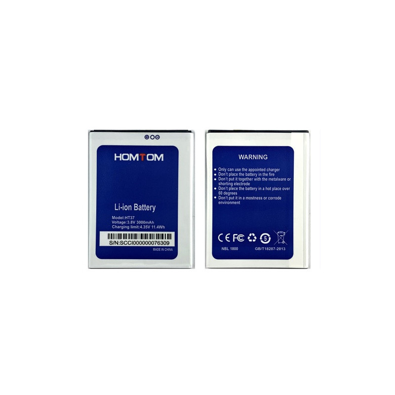 Батарея Homtom HT37 HT37 Pro 3000 mAh