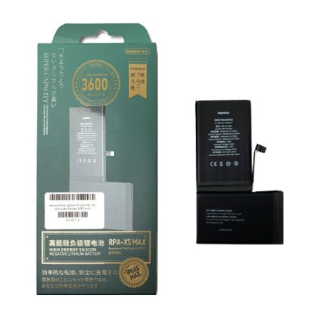Батарея Apple iPhone XS Max A1921 A2101 A2102 A2104 Remax 3600 mAh