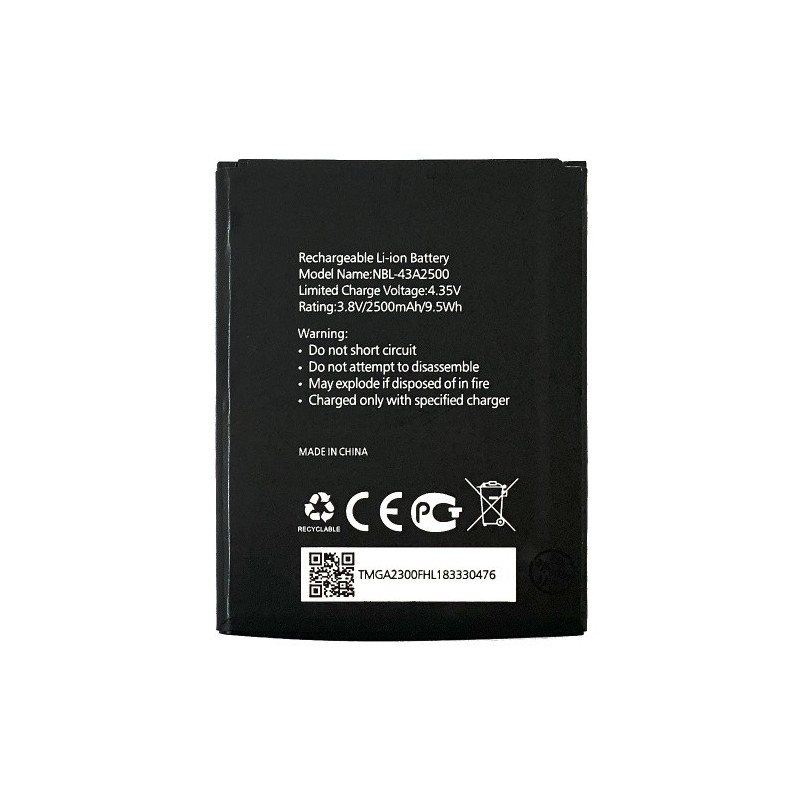 Батарея TP-Link Neffos C7s NBL-43A2500 2500 mAh