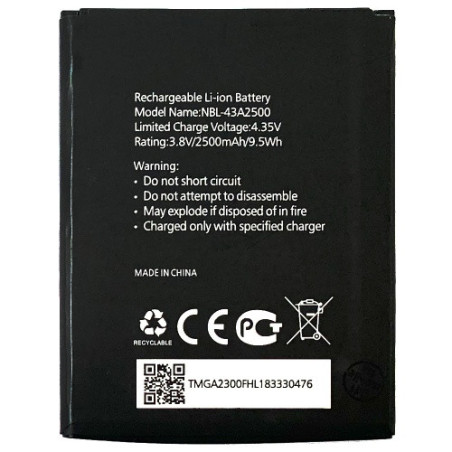 Батарея TP-Link Neffos C7s NBL-43A2500 2500 mAh