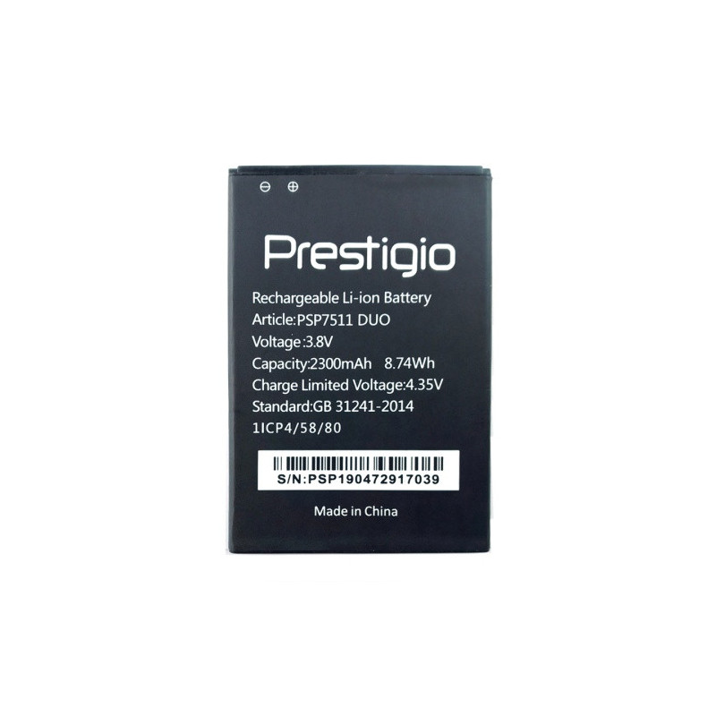 Батарея Prestigio PSP7511 Muze B7 2300 mAh