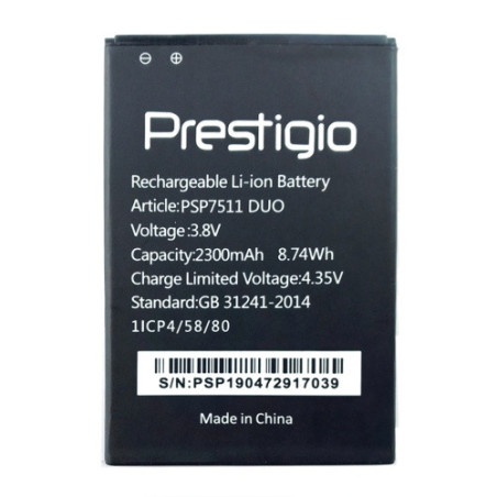 Батарея Prestigio PSP7511 Muze B7 2300 mAh