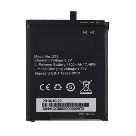 Батарея Doogee Homtom ZOJI Z33 4600 mAh