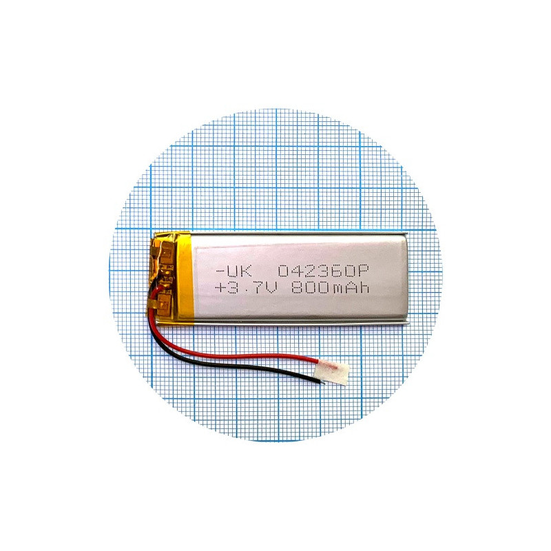 Батарея 62х21х 3.5 мм 800 mAh 3.7 V Батарея 62х21х 3.5 мм 800 mAh 3.7 V
