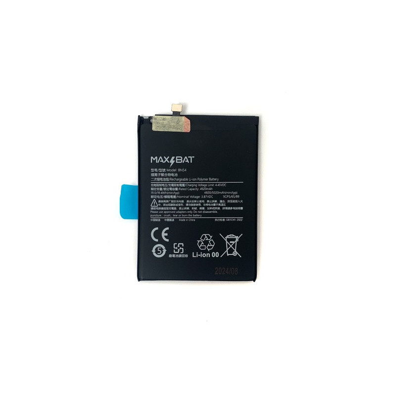 Батарея Xiaomi BN54 Max Bat Redmi 9 M2004J19G M2004J19C Note 9 M2003J15SC M2003J15SG M2003J15SS Poco M2 4920 5020 mAh