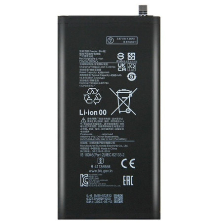 Батарея Xiaomi BN4E Pad 5 21051182G 21051182C Pad 5 Pro M2105K81AC M2105K81C AAA
