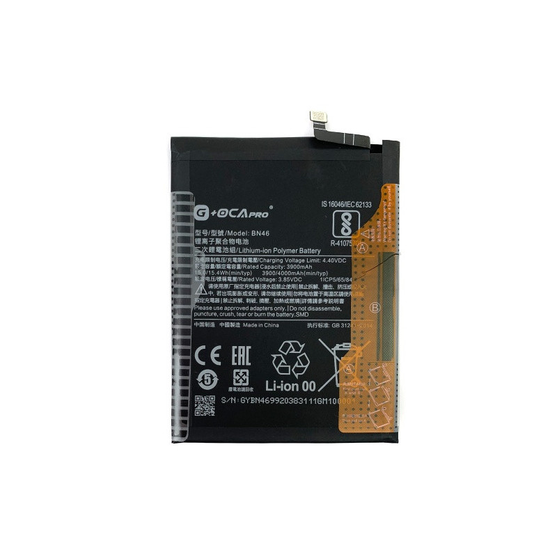 Батарея Xiaomi BN46 G OCA Pro Redmi 7 m1810f6lg Redmi Note 8 Note 8T 4000 mAh