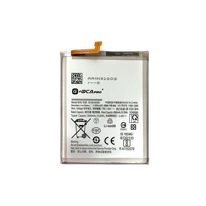 Батарея Samsung EB-BA426ABY Galaxy A42 5G A426B A72 A725 A32 5G A325 M42 5G M426B M22 M225FV M32 5G M326B Pro 5000 mAh