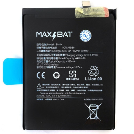 Батарея Xiaomi BM4Y Poco F3 Redmi K40 K40 Pro K40 Ultra Mi 11x Mi 11x Pro Mi 11i Max Bat