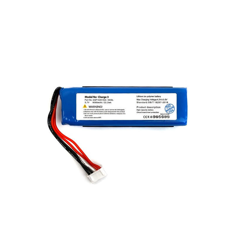 Батарея JBL GSP1029102A CS-JML330SL Charge 3 2016 6000 mAh Батарея JBL GSP1029102A CS-JML330SL Charge 3 2016 6000 mAh