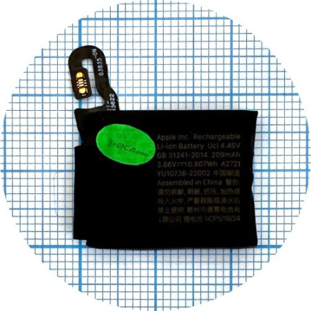 Батарея Apple Watch SE 2 40 мм A2721 209 mAh OCA Pro