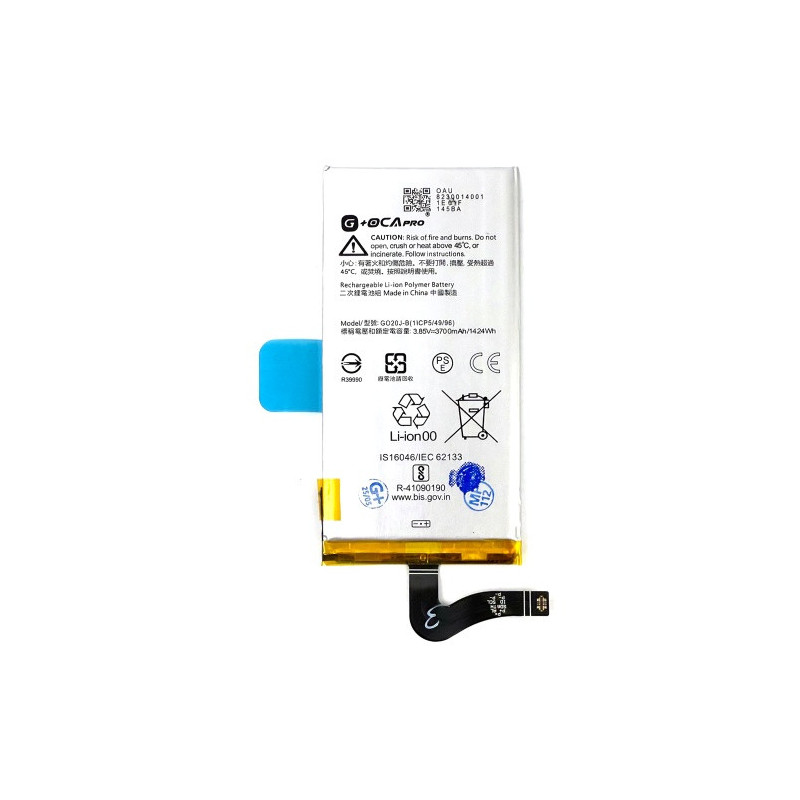 Батарея Google G020J-B Pixel 4 XL G OCA Pro 3700 mAh