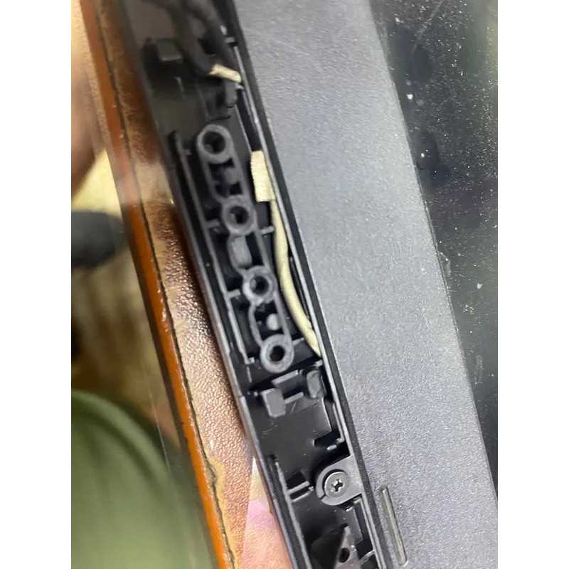 Кришка дисплея для ноутбука ASUS K501 series silver