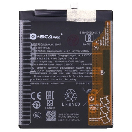 Батарея Xiaomi BM4F G OCA Pro Mi A3 CC9e Mi 9 Lite M1906F9SH M1906F9SI M1904F3BG 4030 mAh