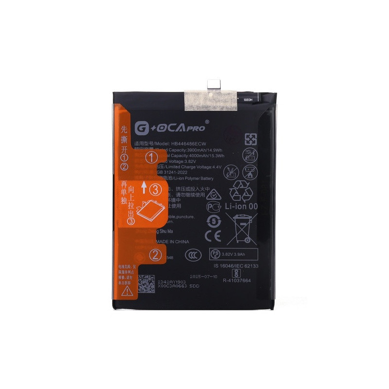 Батарея Huawei HB446486ECW G OCA Pro Smart Z STK-LX1 STK-L21 STK-L22 STK-LX3 Smart Pro Honor 9X 3900 4000 mAh Батарея Huawei HB446486ECW G OCA Pro Smart Z STK-LX1 STK-L21 STK-L22 STK-LX3 Smart Pro Honor 9X 3900 4000 mAh