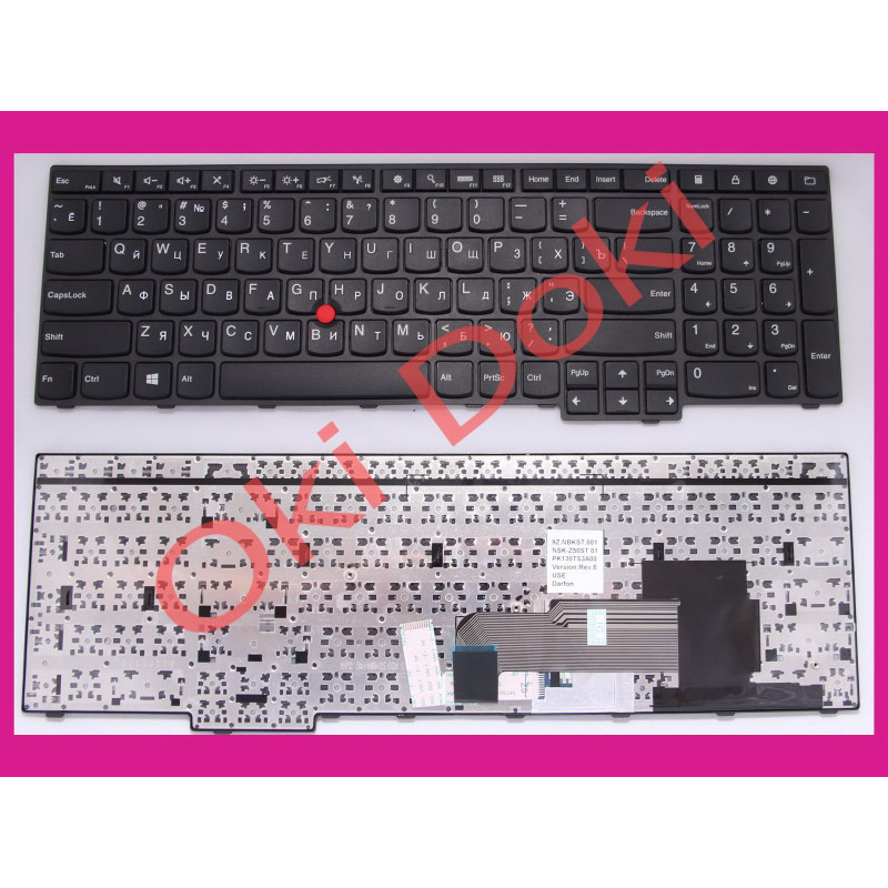 Клавиатура Lenovo ThinkPad E565 E560p E555 E550 E560 E550c Клавиатура Lenovo ThinkPad E565 E560p E555 E550 E560 E550c