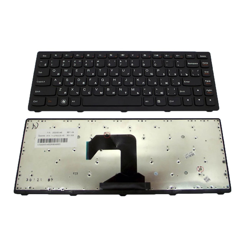 Клавиатура Lenovo 25-205075 25-205076 25-205077 25-205078 25-205079 25-205080 25-205081 25-205082 25-205083 25-205084
