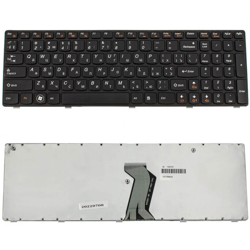 Клавіатура Lenovo 25012334 25012421 25012401 25012339 25012426 25012407 25012338 25012425 25012406 25012402 25012422