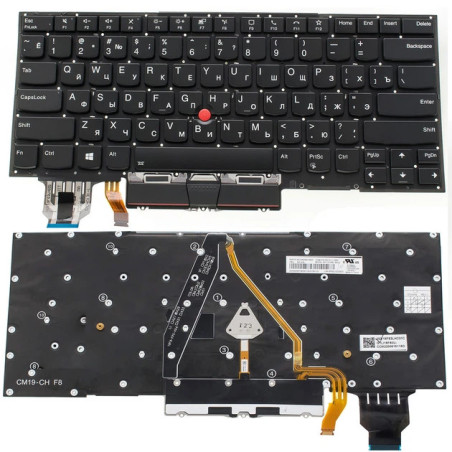 Клавіатура ThinkPad X1 Carbon 8th Gen