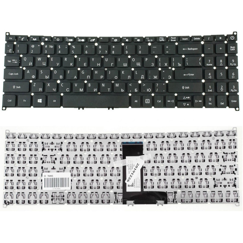 Клавиатура Acer Aspire A515-56G A515-56G-319Q A515-56G-551P A515-56G-597P A515-56G-776P A515-56G-56QQ A515-56G-77UH