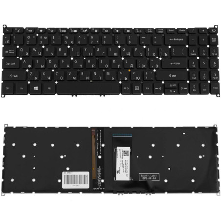 Клавиатура Acer A515-56-54B2 A515-56-59FP A515-56-34BX A515-56-331G A515-56-58MN A515-56-57XB A515-56-75B6 A515-56-51