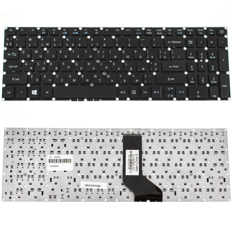 Клавиатура Acer A315-53G-32RN A315-53G-55MJ A315-53G-5746 A315-53G-56BR A315-53G-88MU A315-53G-80M2 A315-53G-31YH