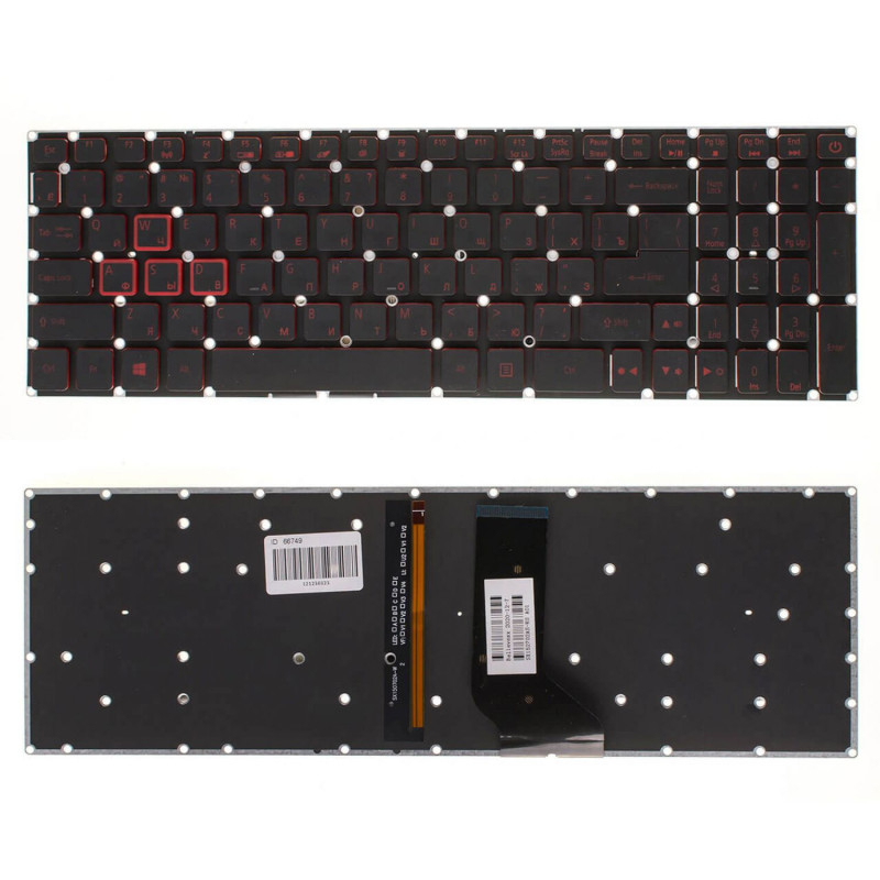 Клавиатура ACER AN515-31-8058 AN515-31-558Z AN515-31-52DR AN515-31-8354 AN515-31-885N AN515-31-56Z7 AN515-31-51GX AN5