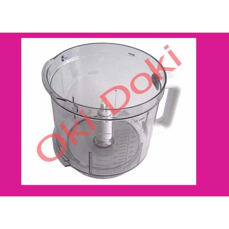 Чаша Braun k700 К700 СН600 CH600 CW600 FX 3030 Tribute K600 K650 К650 K750 К750 PJ600 SJ600 67051144 Type 3202 3205 Тип Браун