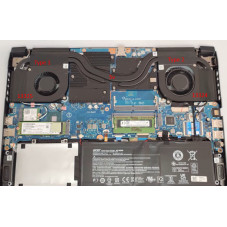 Кулер Acer AN515-57-57ML AN515-57 AN515 57 NHQEKEKEU00430104AC53400 30101914134 DC28000X1D0 TIA8 DC28000X0F0 FCC2 вентилятор
