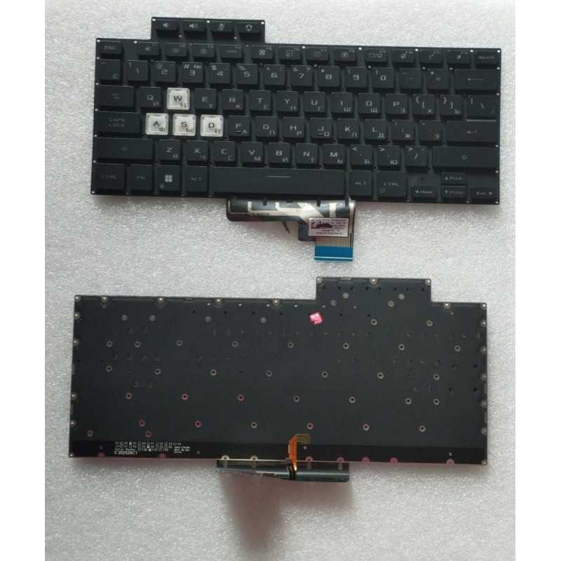 Клавиатура Asus TUF Dash F15 FX516PC FX516PE FX516PM FX516PR TUF516PE TUF516PM TUF516PR 90NR0651-R31UA0 6051B1444801
