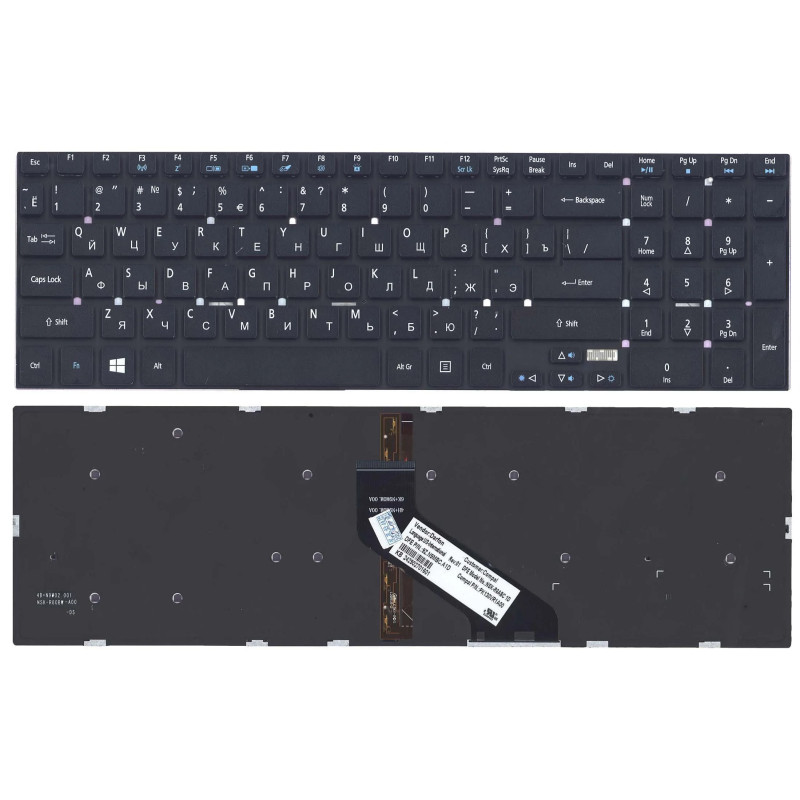 Клавіатура Acer Aspire E1-510 E1-510-29104G32Mnkk E1-510-35204G50Dnkk E1-510-28204G32Dnkk E1-510-35202G50Dnkk E1-510
