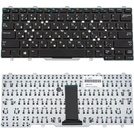 Клавіатура Dell Latitude E5470 E7250 5480 E5450 3350 E7270 7250 5490 3550 3340 7450 5450 5488 7480 E7450