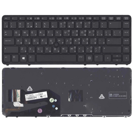 Клавіатура HP 731179-041 731179-071 731179-131 731179-161 731179-211 731179-251 731179-281 731179-AB1 731179-B31 7311