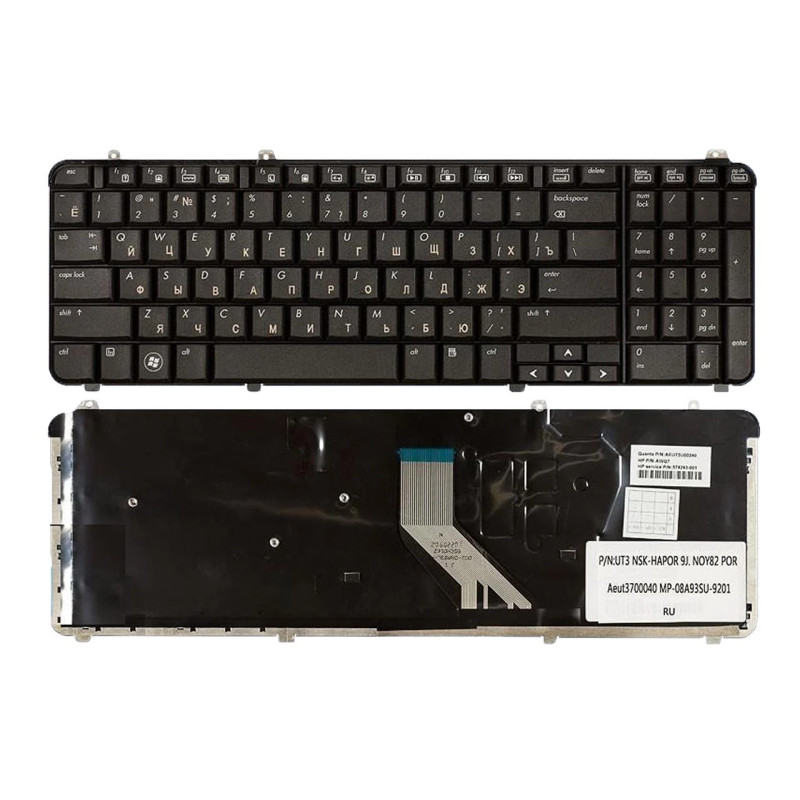 Клавіатура HP 511885-261 511885-271 511885-281 511885-291 511885-A41 511885-AB1 511885-AD1 511885-B31 511885-BA1 5118