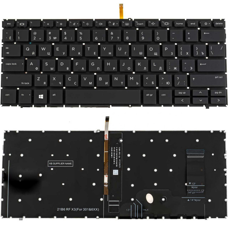 Клавіатура HP Zbook Firefly 14 G9 N45436-001 N45436001 N45436-251 N45436251 Клавіатура HP Zbook Firefly 14 G9 N45436-001 N45436001 N45436-251 N45436251