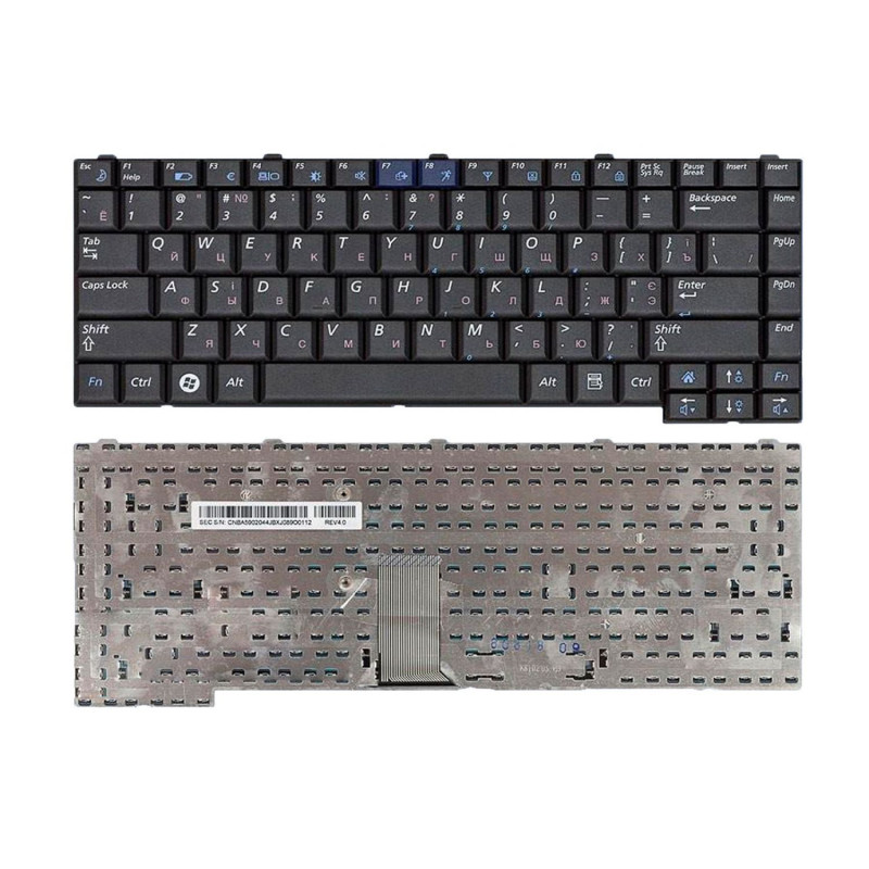 Клавіатура Samsung R510 R505 R70 R39 R58 R508 R41 P500 R60 R503 R509 R560 P510 R40 P560 R60 9J.N0Q82.B0U BA59-02044C Клавіатура Samsung R510 R505 R70 R39 R58 R508 R41 P500 R60 R503 R509 R560 P510 R40 P560 R60 9J.N0Q82.B0U BA59-02044C