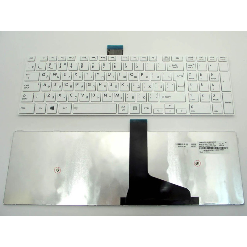 Клавіатура Toshiba 9Z.N7TSV.10R 9Z.N7USU.001 9Z.N7USU.00R 9Z.N7USU.10R 9Z.N7USV.001 9Z.N7USV.001 9Z.N7USV.00R 9Z.N7US