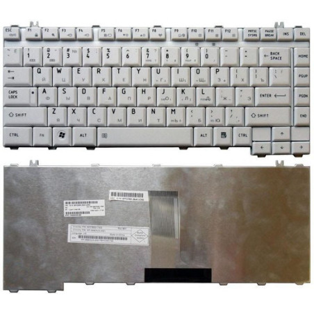 Клавіатура Toshiba 9J.N9082.E0R 9J.N9082.J01 9J.N9082.J0R 9J.N9082.Q0R 9J.N9082.W01 AEBL5700150-RU AEBL5U00040-US AEB