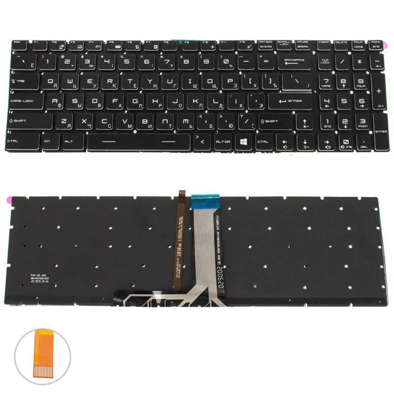 Клавіатура MSI WT72