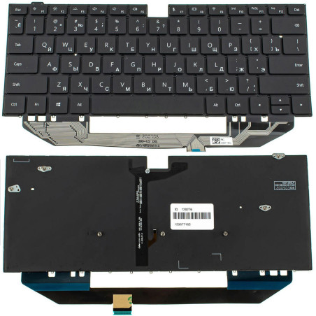 Клавіатура Huawei MateBook X Pro W19C MACH-W29C MACHW29C MACH-W29 MACH-W19L MACH-W19C MACH-W19B MACHW19B MACH-W19 MAC